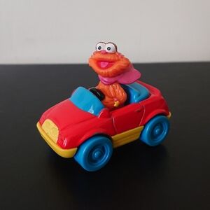 1996 Tyco Preschool - Jim Henson Sesame Street - Zoey Red Matchbox Car